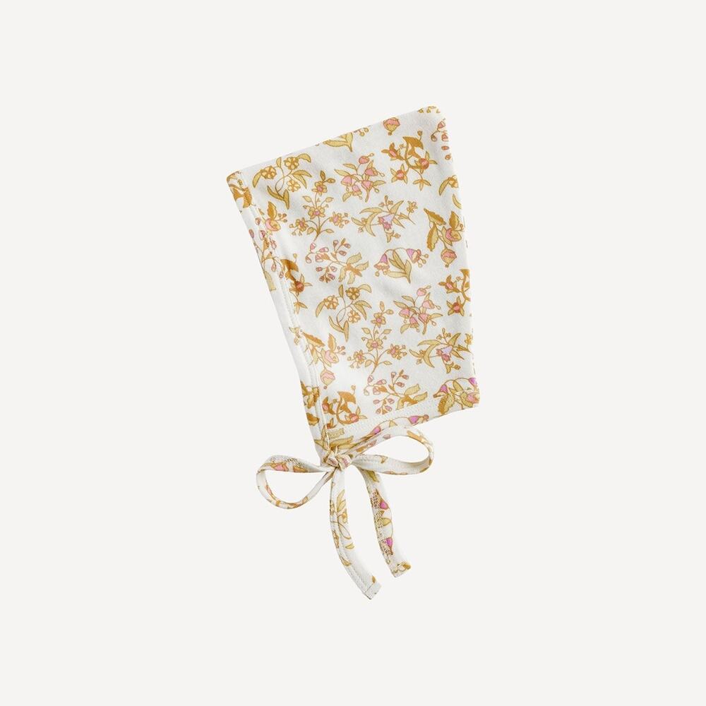 NWT Kate Quinn Spring Bouquet Floral Organic Cotton Elf Hat 3-6m